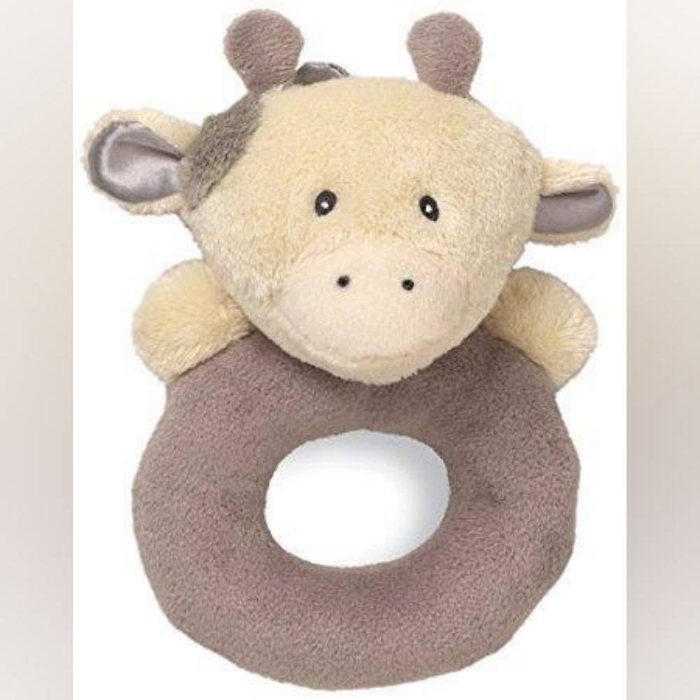 NEW GUND Golly The Goat Plush Rattle